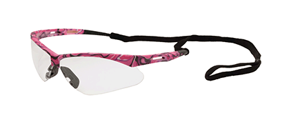 SAFEGLASS-ANNIE-PINK CAMO/CLEAR